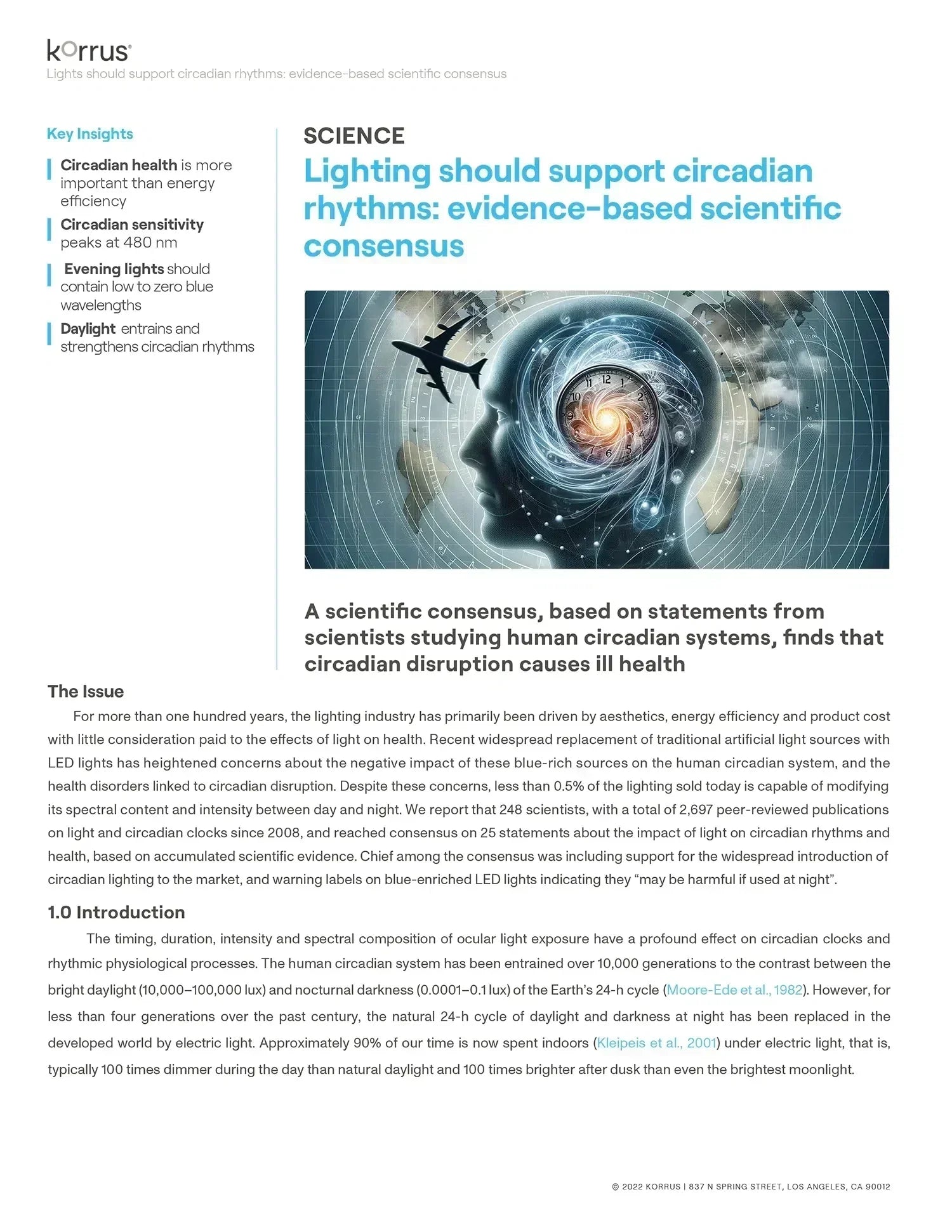 Light & Circadian Rhythms
